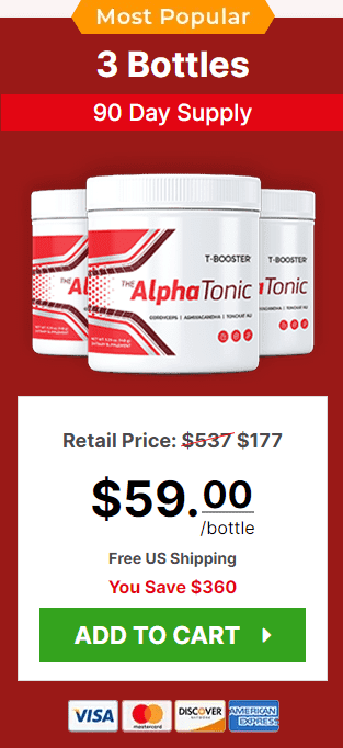 Alpha Tonic 3 Bottles